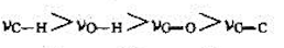 以下化学键的伸缩振动所产生的吸收峰波数从大到小的顺序是（)。以下化学键的伸缩振动所产生的吸收峰波数从