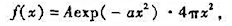 量x的概率分布函数具有形式式中A和a是常量，试写出x的值出现在7.9999到8.0001范围内的概率