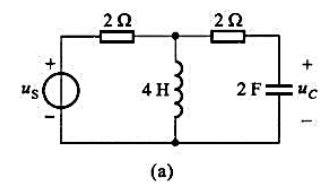 电路如题图9-18所示，试以电容电压uc（t)为变量建立微分方程。电路如题图9-18所示，试以电容电