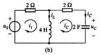电路如题图9-18所示，试以电容电压uc（t)为变量建立微分方程。电路如题图9-18所示，试以电容电