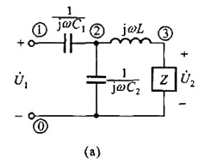电路的相量模型如题图10-58所示。试求电路元件参数和角频率满足什么条件时，与阻抗Z无关。电路的相量