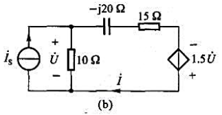 题图11-7所示电路中，已知试求各元件吸收的平均功率。题图11-7所示电路中，已知试求各元件吸收的平
