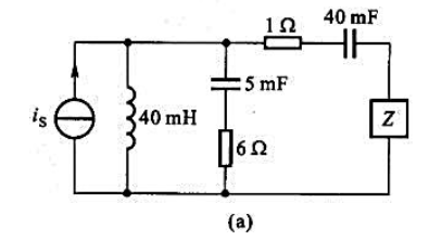 题图11-10所示电路中，已知试求负载阻抗为何值时获得最大功率？并求最大功率值。题图11-10所示电