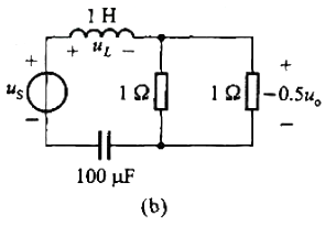 电路如题图12-13所示。已知试求uL（t)、uo（t)。电路如题图12-13所示。已知试求uL(t