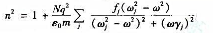 在正常色散区， 的实部可以写为（k在正常色散区， 的实部可以写为(k，试证明在略去γj后由上式可以得