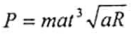 一质量为m的质点沿半径R的圆周运动，其法向加速度an= at^2，式中a为常量，则作用在质点上的合外