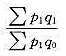 下列指数公式中哪个是帕氏价格指数公式（)。A.B.C.D.请帮忙给出正确答案和分析，谢谢！