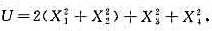 设（X1X2.X3.X4)为来自总体X~N（0,σ2)的一个简单随机样本，（1),求E（U)和D（U