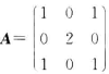 设矩阵，矩阵B=（kE+A)2，其中k为实数, E为单位矩阵，求对角矩阵A。使B与A相似，并求k为何