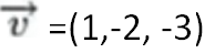 在给定的仿射坐标系中，求下列平面的一般方程和参数方程: （1)过（-1,2,0),（-2,-1,4)
