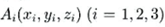 在给定的仿射坐标系中,求下列直线的方程. （1)过点P（3,1,-1)且平行于向量（4,7,-8);