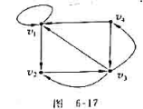 在图6-17中,求：（1)vt到vi长度分别为1，2，3的路分别是哪些？（2) vi到vt长度分别为