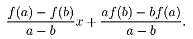 设a,b为两个不相等的常数,证明:多项式f（x)被（x-a)（x-b)除所得余式为设a,b为两个不相