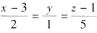 求过点（4,-1,3)且平行于直线 的直线方程.请帮
