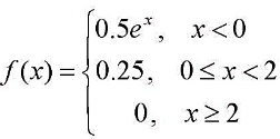 求与密度函数对应的分布函数.求与密度函数对应的分布函数.