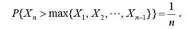 设连续随机变量X1，X2，…，Xn独立同分布，试证：