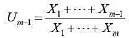 设X1，X2，…，Xm相互独立，Xi服从x2（ni)，i=1，2，…，m.令.证明U1...U设X1