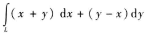 计算,其中L是:（1)抛物线y2=x上从点（1,1)到点（4,2)的一段弧（2)从点（1,1)到点（