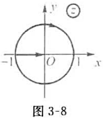 计算积分,积分路径是（1)直线段;（2)上半单位圆周;（3)下半单位圆周.计算积分,积分路径是(1)