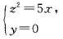 求下列旋转曲面的方程:（1)xOz平面上的抛物线绕x轴旋转一周产生（2)xOy平面上双曲线分别绕x轴