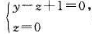 设一平面垂直于平面z=0,且通过点M0（1,1,1)到直线L:的垂线,求此平面的方程。设一平面垂直于