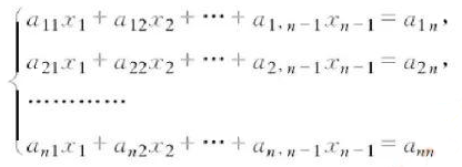 已知n阶行列式D=|aij|≠0,证明:线性方程组 无解.已知n阶行列式D=|aij|≠0,证明:线