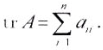 n阶方阵 主对角线上元素之和称为矩阵A的迹，且记为 设A，B分别为m×n及n×m矩阵，证明:tr（A