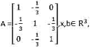 方程组Ax=b,其中（1)分别写出雅可比选代法和高斯赛德尔迭代法的计算公式（分量形式)。（2)分别写