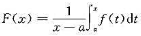 设f（x)在[a，b]上连续，在（a，b)内可导且f‘（x)＜0，证明函数在（a，b)内的一阶导数F