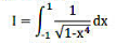 用三点高斯-切比雪夫求积公式计算积分