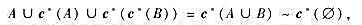 证明:闭包运算定义中的Kuratovski公理等价于条件:对于任何A,B⊂X,请帮忙给出正确答案和分