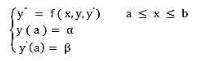 对二阶常微分方程初值问题写出欧拉方法求解的计算公式。对二阶常微分方程初值问题写出欧拉方法求解的计算公