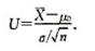设总体，其中δ2已知，若要检验μ,需用统计量。（1)若对单边检验，统计假设为，则拒绝区间为（）。（设