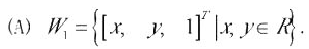 下述R3的非空子集为R3的子空间的是（)，并说明理由.