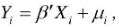 某一截面数据计量经济学模型被解释变量服从正态分布，其样本观测值为Y1，Y2....,Yn某一截面数据