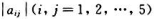 是五阶行列式 中前面冠以负号的项，那么i，j, k的值可以是（)是五阶行列式 中前面冠以负号的项，那