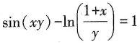 已知y=y（χ) 由方程 确定,求已知y=y(χ) 由方程 确定,求