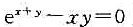 求由方程所确定的隐函数y=f（x)的微分dy.请帮忙给