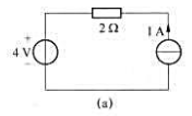 试求如题1-6图所示电路中各元件的功率,并判断是吸收还是发出功率。