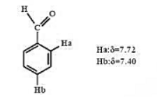 解释在下列化合物中,Ha,Hb的δ值为何不同？