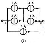 试求图题4-10所示各电路的等效电路。请帮忙给出正确答案和分析，谢谢！