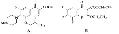 氟嗪酸（ofloxacin)是抗菌谱广的高效新一代氟代喹诺酮炎药物.对多数革兰氏阴性菌,革兰氏阳性菌
