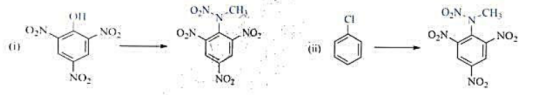 大多数芳香硝基化合物都是由芳环直接硝化制备的。如爆炸值最高的炸药N-甲基-N.2.4.6-四硝基苯胺