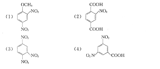 利用什么二取代苯，经亲电取代反应可制备纯的下列化合物？