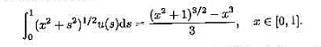 用下面所给的方法求解积分方程（1) 将区同[0,1}等距离散 ，并设 ，（2)对每一个节点 用复合辛