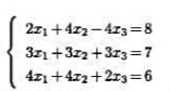 对下述线性方程组:分别讨论用雅可比迭代和GS迭代的敛散性。对下述线性方程组:分别讨论用雅可比迭代和G