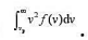 已知f（v)是麦克斯韦分子速率分布函数，说明以下各式物理意义。（1) f（v)dv;（2) nf（v