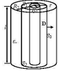 同轴电缆是由半径为R1的导体圆柱和半径为R2的同轴薄圆筒构成的，其间充满T愿中相对介电常数为εr的均