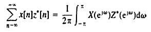 x[n]和h[n]是两个信号，并令y[n]=x[n]*h[n]。试对y[0]写出两个表示式：一个利用