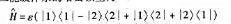 某个二能级体系的哈密顿量为这里|1＞,|2＞是正交归一基,是量纲为能量的一个实数.求出它的本征值某个